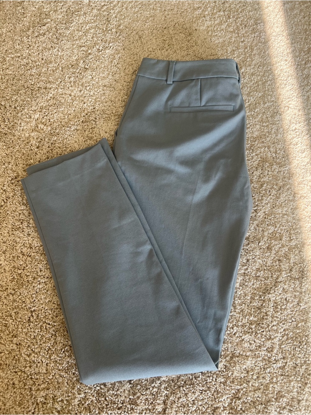 Like New Condition Reiss Dusty Blue Straight-Leg Dress Pants